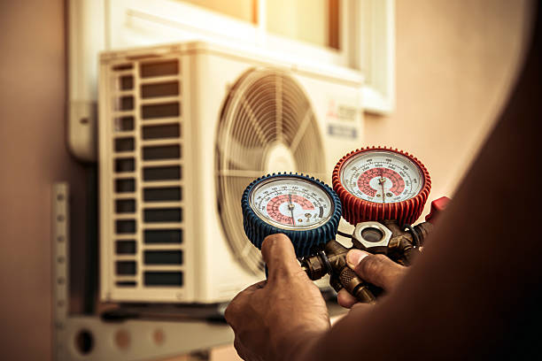 Professional Furnace Repair technician working in Peachtree Corners, GA